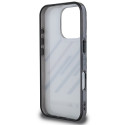 Pouzdro BMW Motosport IML Random Stripes pro iPhone 16 Pro - šedé