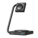 Indukční nabíječka 2 v 1 Joyroom JR-WQN05 15W MagSafe / Qi skládací - černá