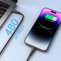 Joyroom Surpass Series A11 Lightning /USB-C 20W 0.25 m cable - black