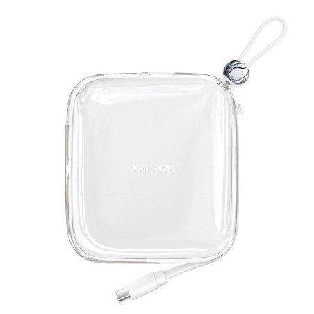 Joyroom JR-L005 10000mAh Lightning USB-A Power Bank - White