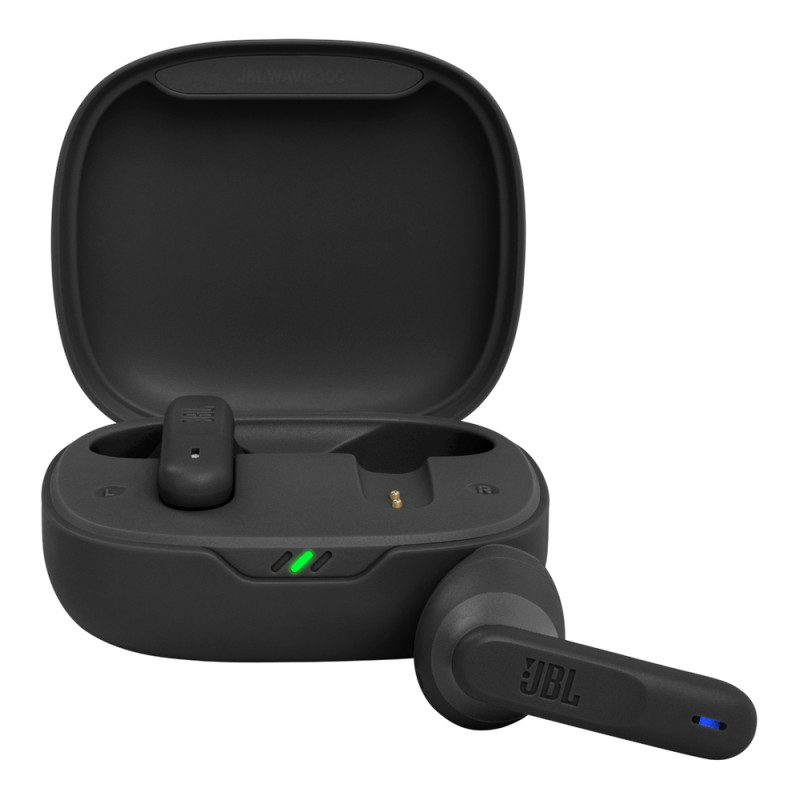 Sluchátka JBL Wave 300 Bluetooth TWS bezdrátová (JBLW300TWSBLK) - černá