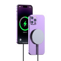 Indukční nabíječka MagSafe 15W Dudao - černá