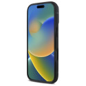 BMW Sign kožené pouzdro s kapsou na kartu na iPhone 16 Pro Max - černé