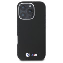 BMW M Edition Kevlar kevlarové kovové pouzdro na iPhone 16 Pro Max - černé