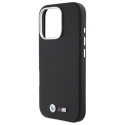 BMW M Edition Kevlar kevlarové kovové pouzdro na iPhone 16 Pro Max - černé