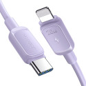 Kabel Joyroom Multi-Color Series A14 USB-C / Lightning 20W 1,2 m - fialový