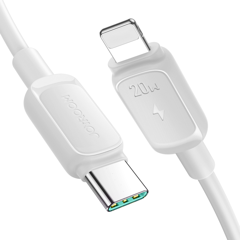 Kabel Joyroom Multi-Color Series A14 USB-C / Lightning 30W 1,2 m - bílý