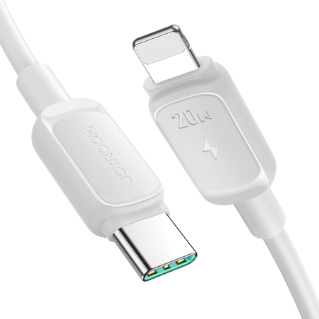 Kabel Joyroom Multi-Color Series A14 USB-C / Lightning 30W 1,2 m - bílý