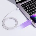 Kabel Joyroom Multi-Color Series A14 USB-C / Lightning 30W 1,2 m - bílý