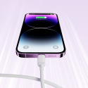 Kabel Joyroom Multi-Color Series A14 USB-C / Lightning 30W 1,2 m - bílý