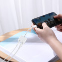 JOYROOM Ben Series S-Y104 Redukce 2v1 z Lightning na Jack 3,5/Lightning, bílá