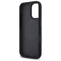 BMW M Silikonové pouzdro Printed Ring MagSafe na iPhone 16 - černé