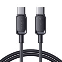 Kabel Joyroom Multi-Color Series A14 USB-C / USB-C 60W 1,2 m - černý