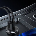 JOYROOM C-A35 Duální Mini autonabíječka USB+USB-C PD QC3.0 s výkonem 45W, tmavě šedá