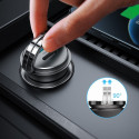 JOYROOM C-A35 Duální Mini autonabíječka USB+USB-C PD QC3.0 s výkonem 45W, tmavě šedá