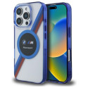 BMW BMHMP16X23HTPUT iPhone 16 Pro Max 6.9" průhledné pevné pouzdro Motosport IML Circle MagSafe