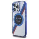 BMW BMHMP16X23HTPUT iPhone 16 Pro Max 6.9" průhledné pevné pouzdro Motosport IML Circle MagSafe