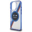 BMW BMHMP16X23HTPUT iPhone 16 Pro Max 6.9" průhledné pevné pouzdro Motosport IML Circle MagSafe
