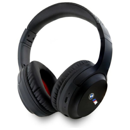 BMW Bluetooth ENC sluchátka BMBHMIAV27MBCTK černá/černá s potištěnými logy