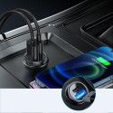 JOYROOM C-A43 Duální Mini autonabíječka USB+USB-C PD QC3.0 s výkonem 20W, černá