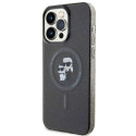 Kryt Karl Lagerfeld KARL&CHOUPETTE Glitter MagSafe pro iPhone 15 Pro M