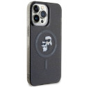 Kryt Karl Lagerfeld KARL&CHOUPETTE Glitter MagSafe pro iPhone 15 Pro M