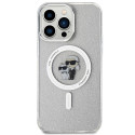 Kryt Karl Lagerfeld KARL&CHOUPETTE Glitter pro iPhone 15 Pro Max