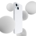 3mk HARDY Silicone MagCase Kryt iPhone 15 - bílá/stříbrná