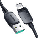 Joyroom Multi-Color Series A14 Lightning / USB-A 2.4A Cable 2 m - Black