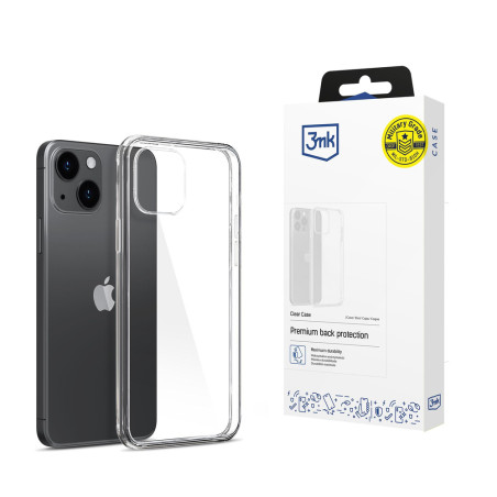 Kryt 3mk CLEAR CASE pro iPhone 15 Plus - transparentní