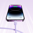 Joyroom Multi-Color Series A14 Lightning / USB-A 2.4A 1.2 m cable - purple