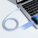 Joyroom Multi-Color Series A14 Lightning / USB-A 2.4A 1.2 m cable - blue