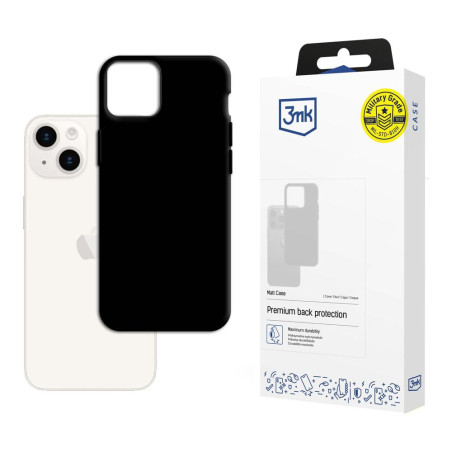 Kryt 3mk pro iPhone 15 Plus – černá matná