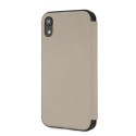 BMW pouzdro Logo Imprint pro iPhone Xr – béžové