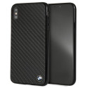 BMW Signature Carbon kryt pro iPhone Xs Max – černý