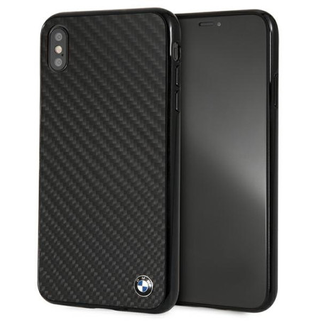 BMW Signature Carbon kryt pro iPhone Xs Max – černý