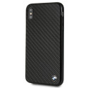 BMW Signature Carbon kryt pro iPhone Xs Max – černý