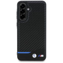 Pevné pouzdro BMW M Carbon na Samsung Galaxy A56 - černé
