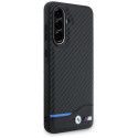 Pevné pouzdro BMW M Carbon na Samsung Galaxy A56 - černé