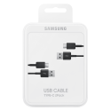 Kabel Samsung USB C 480Mbps 5A 1,5 m (EP-DG930MBEGWW) - černý (sada 2 ks)