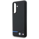 Pevné pouzdro BMW M Carbon na Samsung Galaxy A56 - černé