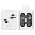 Kabel Samsung USB C 480Mbps 5A 1,5 m (EP-DG930MBEGWW) - černý (sada 2 ks)