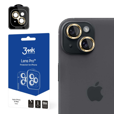 3mk Lens Protection Pro pro iPhone 15 Plus yellow
