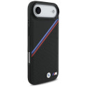 BMW pouzdro M Tricolor Metal Logo MagSafe pro iPhone 17 Air – černé
