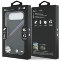 BMW pouzdro M Tricolor Metal Logo MagSafe pro iPhone 17 Air – černé