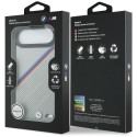 BMW pouzdro M Tricolor Metal Logo MagSafe pro iPhone 17 Air – šedé
