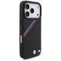 BMW MagSafe pouzdro M Tricolor Metal Logo pro iPhone 17 Pro – černé