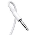 Sluchátka Joyroom JR-EW01 drátová do uší s mini jack a ovladačem - bílá