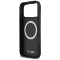 BMW pouzdro M Tricolor Metal Logo MagSafe pro iPhone 17 Pro Max – šedé