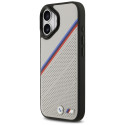 BMW M Tricolor Metal Logo MagSafe kryt pro iPhone 17 – šedý
